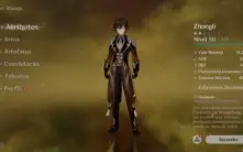 Conta Genshin Impact Ar37 Riden Zhongli E Outros