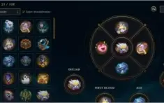 CONTA LOL COM 106 SKINS, QUASE TODOS OS CAMPEÕES