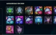 CONTA LOL COM 106 SKINS, QUASE TODOS OS CAMPEÕES