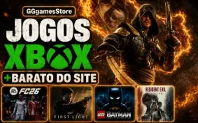 Xbox One e Series S/X jogos Mídia Digital Parental