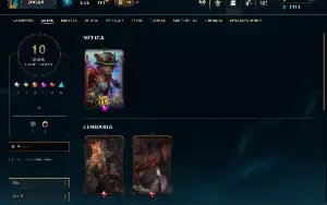 Ferro 4 com 60 Champs e 10 Skins