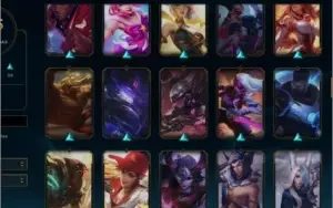 Conta lol, prata + 100 skins