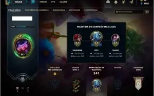Conta unranked com 38 skins e 101 champs ( MAIN MID )