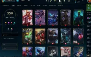 conta BOA de league of legends