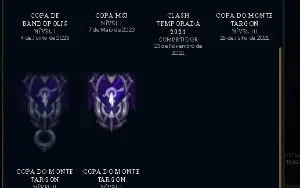 conta BOA de league of legends