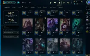 conta BOA de league of legends
