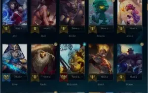 Conta League of Legends Ouro 2 (121 campeões)