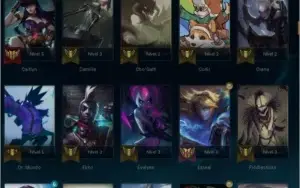 Conta League of Legends Ouro 2 (121 campeões)