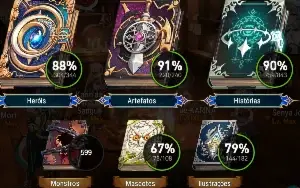 Conta Epic Seven End Game, 120+ 6*, Todos Collabs E Limitado