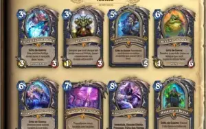 HearthStone com 90 lendárias atualizado + Overwatch
