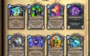 HearthStone com 90 lendárias atualizado + Overwatch