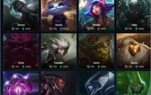 CONTA LOL PLATINA