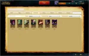Conta lol lvl 15 +7 Campeões + 2500 ip +3 Skins +3 Icones
