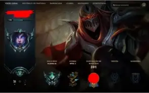 Conta de Lol Platina 3 com MMR ok - 125 campões - 79 skins