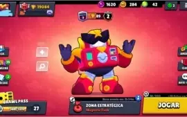 Conta Brawl Stars quase full, 43/44 Brawlers, 19K Trofeus