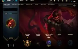Conta de lol ouro 3!