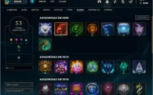 Conta de lol ouro 3!