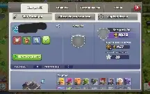 Conta clash of clans cv9 full + chash Royal lv11