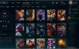 Conta Platina 4 Todos os Champs / 90 Skins / Winrate 70%+