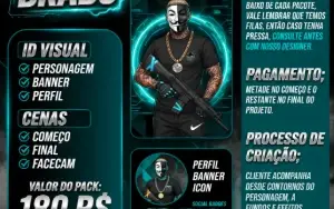 🔥 Pacote Streamer Brabo - Exclusivo Jotadev Store 🔥