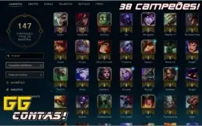 Conta League of Legends Prata II