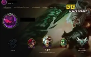 Conta League of Legends Prata II