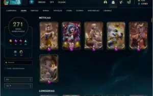 Conta league of legends
