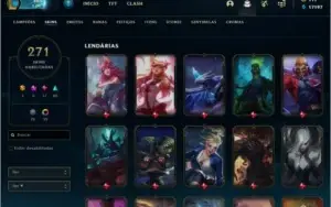 Conta league of legends