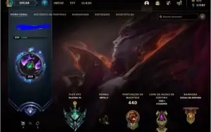 Conta league of legends