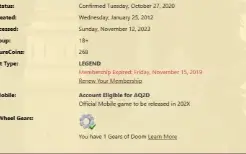 Conta Adventure Quest World (AQW)