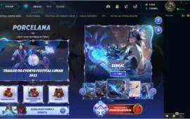 CONTA LOL, TEMPORARIAMENTE GOLD III, 1288 skins