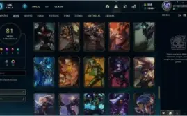 Conta League of legends com skins