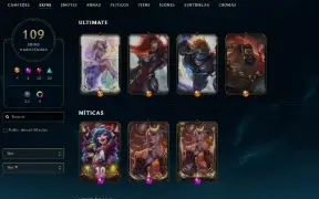 Conta De Lol Todos Champions, 109 Skins [Pronta Entrega]