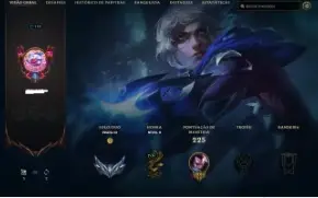 Conta de league of legends ,30 Skin 81 Champz Prata3!!