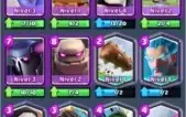 Conta de Clash Royale Nível 10, arena 12, com 10 lendárias