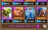 Conta de Clash Royale Nível 10, arena 12, com 10 lendárias