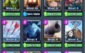 Conta de Clash Royale Nível 10, arena 12, com 10 lendárias