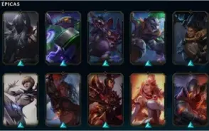CONTA LOL LEAGUE OF LEGENDS 🌟 FERRO 1 🌟 64 SKINS 🌟
