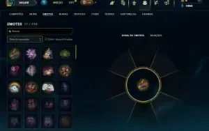 Diamante 4 com 26 campeões 2 skins
