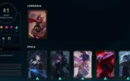 Conta League of Legends Full Acesso - 140 Champs e 41 Skins