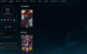 Conta League of Legends Full Acesso - 140 Champs e 41 Skins