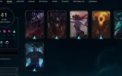 Conta League of Legends Full Acesso - 140 Champs e 41 Skins