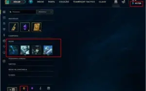 Conta UNRANKED | NVL 30 | 1 CAMPEÃO | 41730 ESSÊNCIAS AZUIS