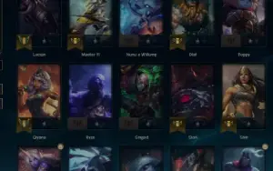 Conta de Lol Esmeralda 2 Upada a mão