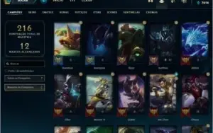 CONTA LEAGUE OF LEGENDS COM 11 GEMAS! OURO 4 SOLO DUO!