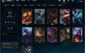 CONTA LEAGUE OF LEGENDS COM 11 GEMAS! OURO 4 SOLO DUO!