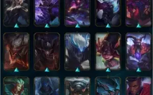VENDO CONTA LOL 167 SKINS E 98 CAMPEÕES