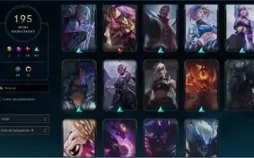 Conta Platina III 195 skins