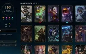 Conta Platina III 195 skins
