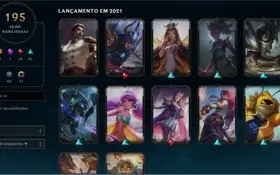 Conta Platina III 195 skins